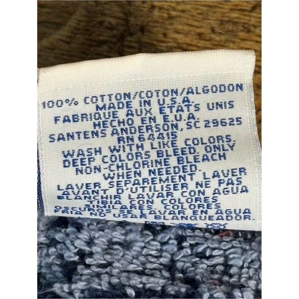 Vintage Celestial Hand Towel Moon Sun Stars 100% Cotton Santens Y2K 90s